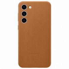 Чехол Leather Case для Galaxy S23+ Camel Samsung