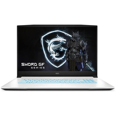 Ноутбук MSI Sword 17 A12UCR-823XRU i5 12450H, 16Gb, SSD512Gb, RTX 3050, DOS, белый