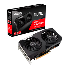 Видеокарта ASUS AMD Radeon RX 6600 DUAL (DUAL-RX6600-8G)