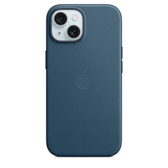 Чехол Apple FineWoven with MagSafe для iPhone 15 Pacific Blue (MT3G3)