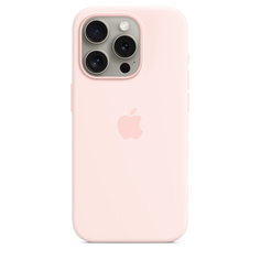 Чехол Apple Silicone Case with MagSafe для iPhone 15 Pro Light Pink (MT1F3)