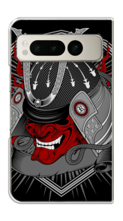 Чехол на Google Pixel Fold "Красная маска самурая" Case Place