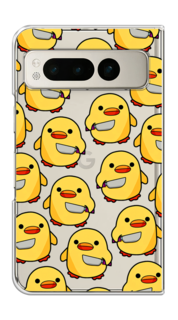 Чехол на Google Pixel Fold "Утка с ножом" Case Place