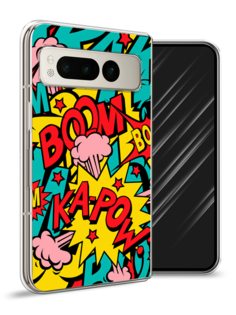 Чехол Awog на Google Pixel Fold "Постер pop art"