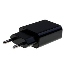 Сетевое зарядное устройство для USB Xiaomi (5V-12V/2A-1.5A, QC 2.0), черный No Brand