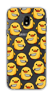 Чехол на Samsung Galaxy J3 2017 "Утка с ножом" Case Place