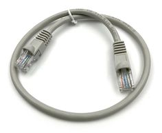 Патч-корд BURO RJ45-RJ45 вилка-вилка 0.5м (UTP-6-0,5M-G)