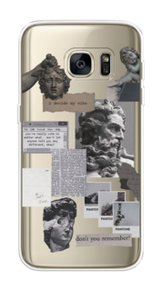 Чехол на Samsung Galaxy S7 edge "Коллаж греческие скульптуры" Case Place