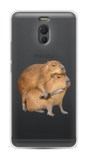 Чехол на Meizu M6 Note "Капибара с ножом" Case Place