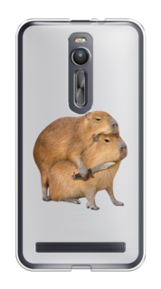 Чехол на Asus Zenfone 2 ZE550ML/ZE551ML "Капибара с ножом" Case Place