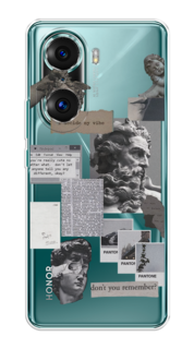Чехол на Honor 60 Pro "Коллаж греческие скульптуры" Case Place