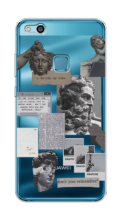 Чехол на Huawei P10 Lite "Коллаж греческие скульптуры" Case Place