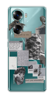 Чехол на Honor 60 "Коллаж греческие скульптуры" Case Place