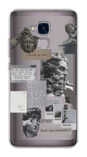 Чехол на Huawei Honor 5C (China) "Коллаж греческие скульптуры" Case Place