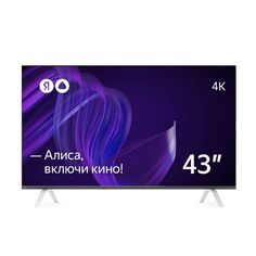 Телевизор NoBrand YNDX-00071, 43"(109 см), UHD 4K