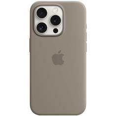 Чехол Apple для iPhone 15 Pro Silicone Case MagSafe серый