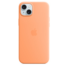 Чехол для смартфона Apple iPhone 15 Plus Silicone MagSafe Orange Sorbet