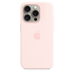 Чехол для смартфона Apple iPhone 15 Pro Silicone Case MagSafe Light Pink