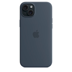 Чехол для смартфона Apple iPhone 15 Plus Silicone Case MagSafe Storm Blue