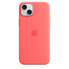 Чехол для смартфона Apple Silicone Case with MagSafe для iPhone 15 Plus Guava (MT163)