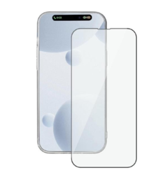 Защитное стекло для смартфона Deppa 2.5D Full Glue iPhone 15 черная рамка 2 шт.