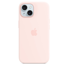Чехол для смартфона Apple iPhone 15 Silicone Case MagSafe Light Pink