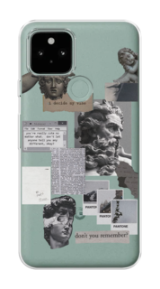 Чехол на Google Pixel 5A "Коллаж греческие скульптуры" Case Place