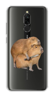 Чехол на Xiaomi Redmi 8 "Капибара с ножом" Case Place