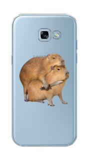 Чехол на Samsung Galaxy A5 2017 "Капибара с ножом" Case Place