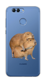 Чехол на Huawei Nova 2 "Капибара с ножом" Case Place