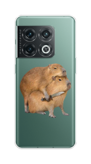 Чехол на OnePlus 10 Pro 5G "Капибара с ножом" Case Place