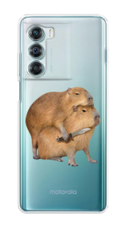 Чехол на Motorola Moto Edge S30 "Капибара с ножом" Case Place