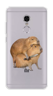 Чехол на Xiaomi Redmi Note 4 "Капибара с ножом" Case Place