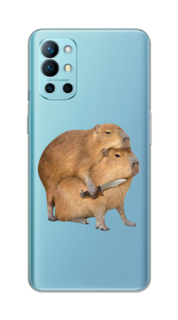 Чехол на OnePlus 9R "Капибара с ножом" Case Place