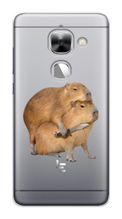 Чехол на LeEco Le 2/2 Pro "Капибара с ножом" Case Place