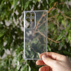 Чехол Gel Case для Samsung Galaxy S23 Ultra (2023), прозрачный, Deppa, PET GL