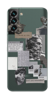 Чехол на Samsung Galaxy S22 Plus "Коллаж греческие скульптуры" Case Place