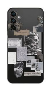 Чехол на Samsung Galaxy A25 5G "Коллаж греческие скульптуры" Case Place