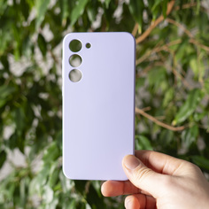 Чехол Liquid Silicone Pro для Samsung Galaxy S23 Plus (2023), лавандовый, Deppa, PET UNI