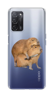 Чехол на Oppo A55 5G "Капибара с ножом" Case Place