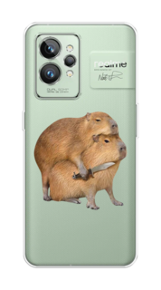 Чехол на Realme GT 2 Pro "Капибара с ножом" Case Place