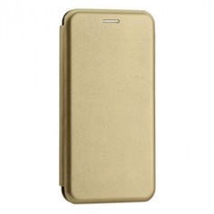 Чехол-книжка Samsung Galaxy A73 5G Fashion Case кожаная боковая золотая