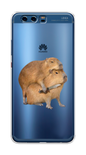 Чехол на Huawei P10 Plus "Капибара с ножом" Case Place