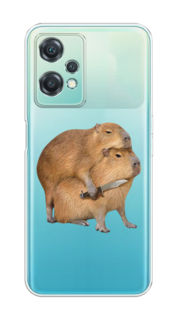 Чехол на OnePlus Nord CE 2 Lite 5G "Капибара с ножом" Case Place