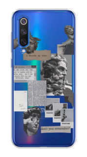 Чехол на Xiaomi Mi9 SE "Коллаж греческие скульптуры" Case Place