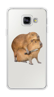 Чехол на Samsung Galaxy A3 2016 "Капибара с ножом" Case Place