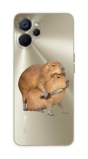 Чехол на Realme 9i 5G/10T 5G "Капибара с ножом" Case Place