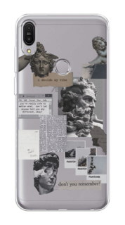 Чехол на Asus ZenFone Max Pro ZB602KL "Коллаж греческие скульптуры" Case Place