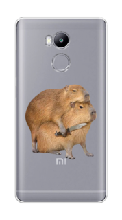 Чехол на Xiaomi Redmi 4 Pro "Капибара с ножом" Case Place
