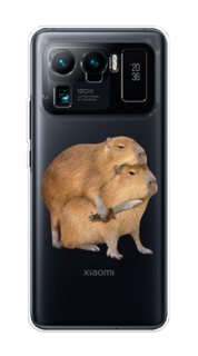 Чехол на Xiaomi Mi 11 Ultra "Капибара с ножом" Case Place